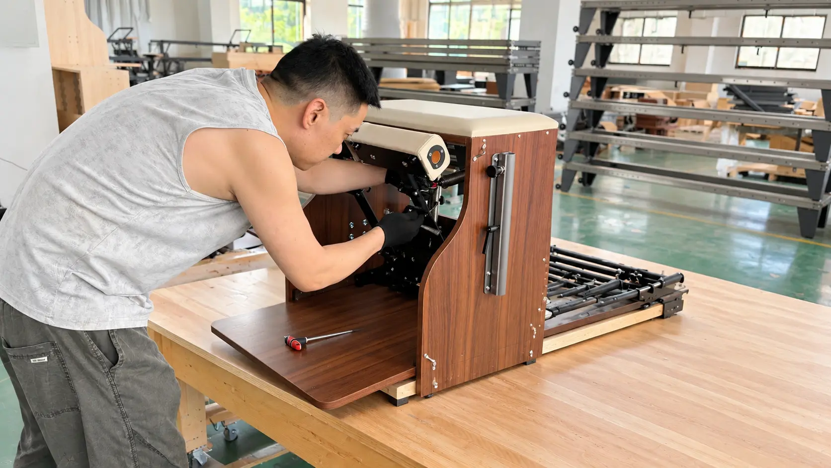 Crafting A Wooden Pilates Reformer