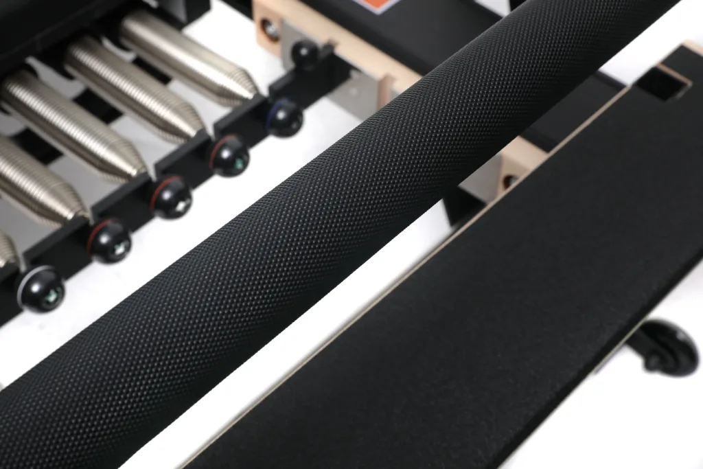Forte Pilates Reformer Footbar Padding Detail