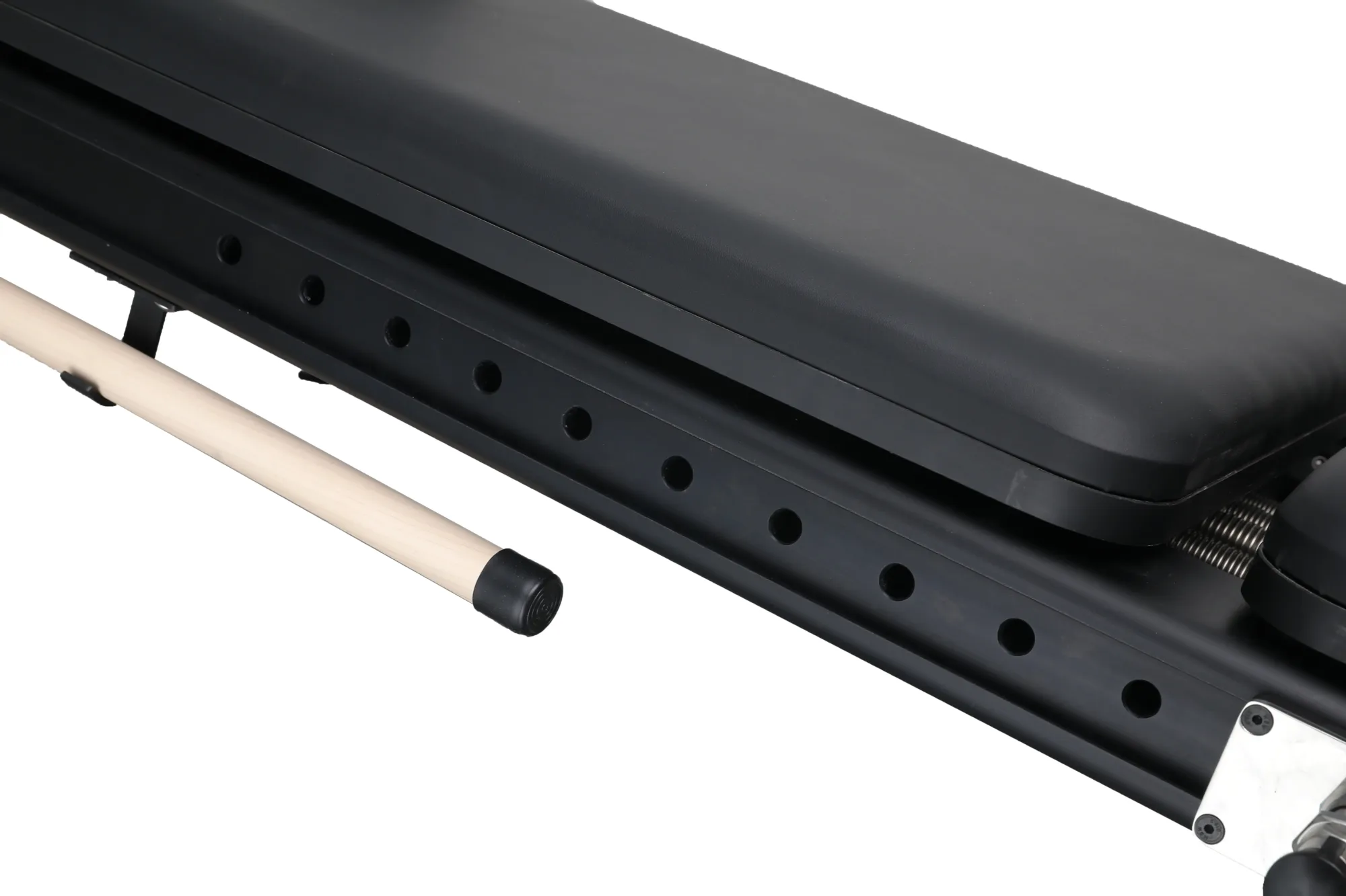 Linea Pilates Reformer Frame Adjustment Holes