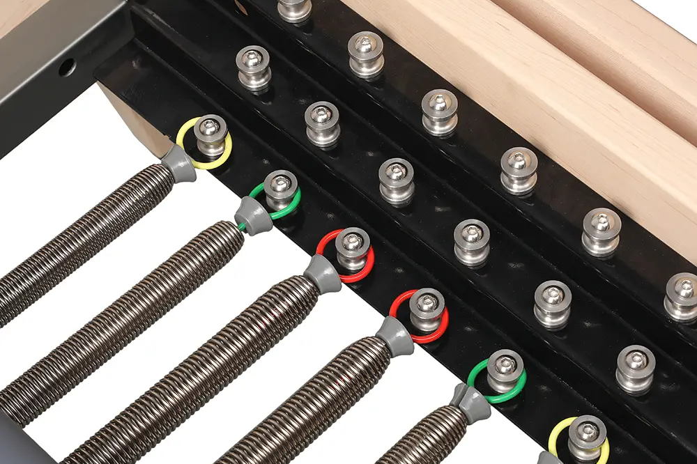 Maple Wood Pilates Reformer Spring Resistance System
