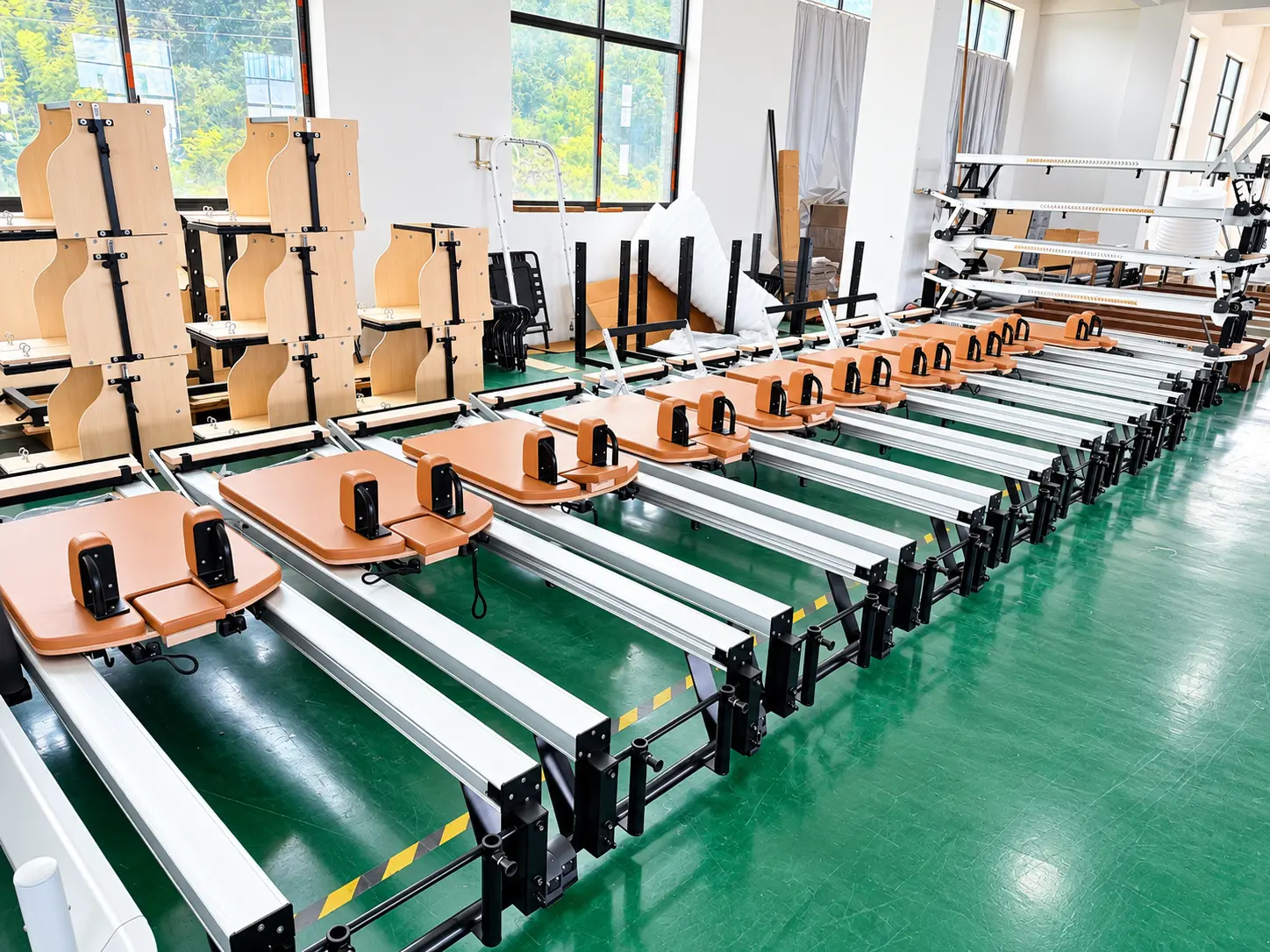 Pilates Reformer Assembly Line