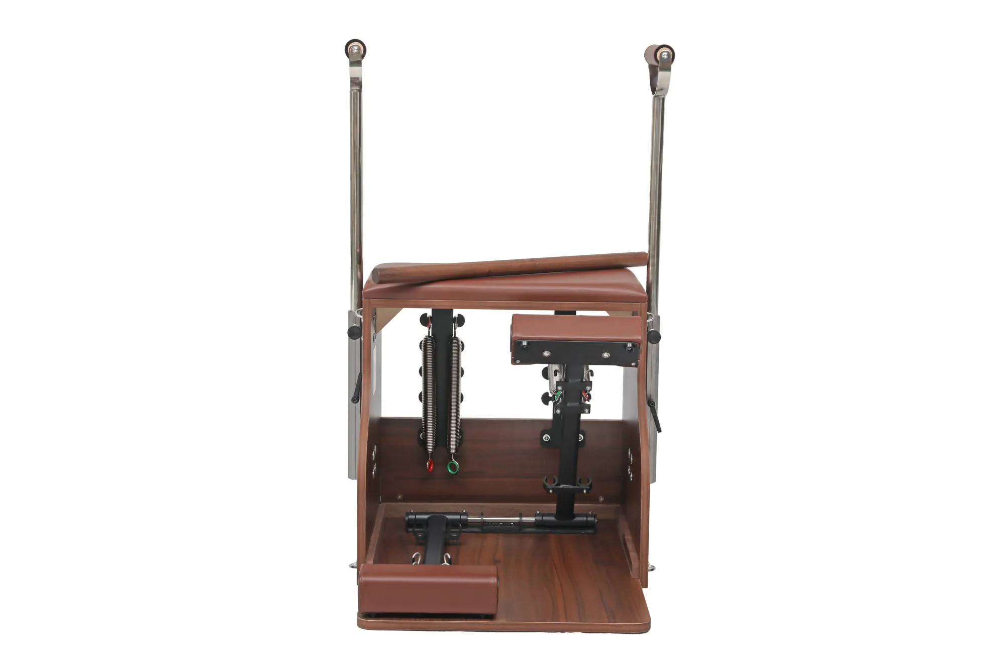 Walnut Wood Pilates Wunda Chair Front View